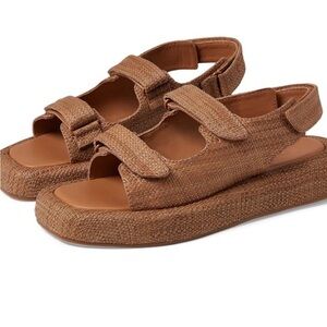 Loeffler Randall Brown Sandals